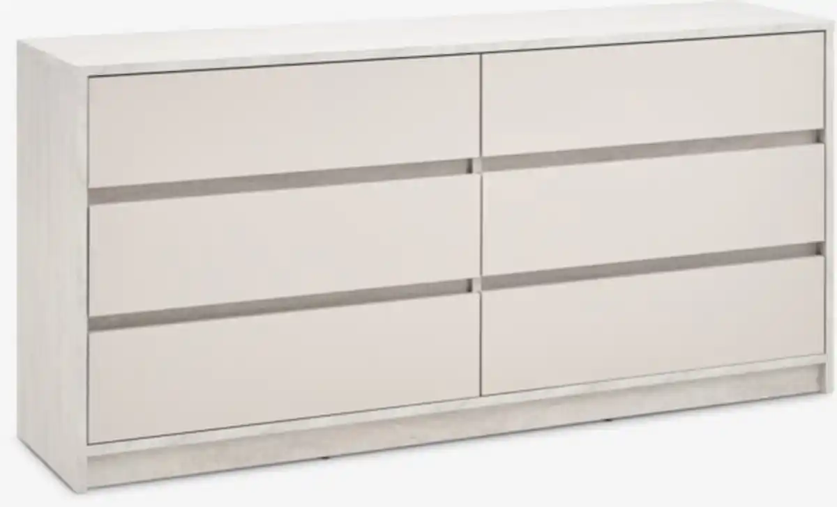 Bild 1 von 3+3 Kommode BILLUND Travertin/beige