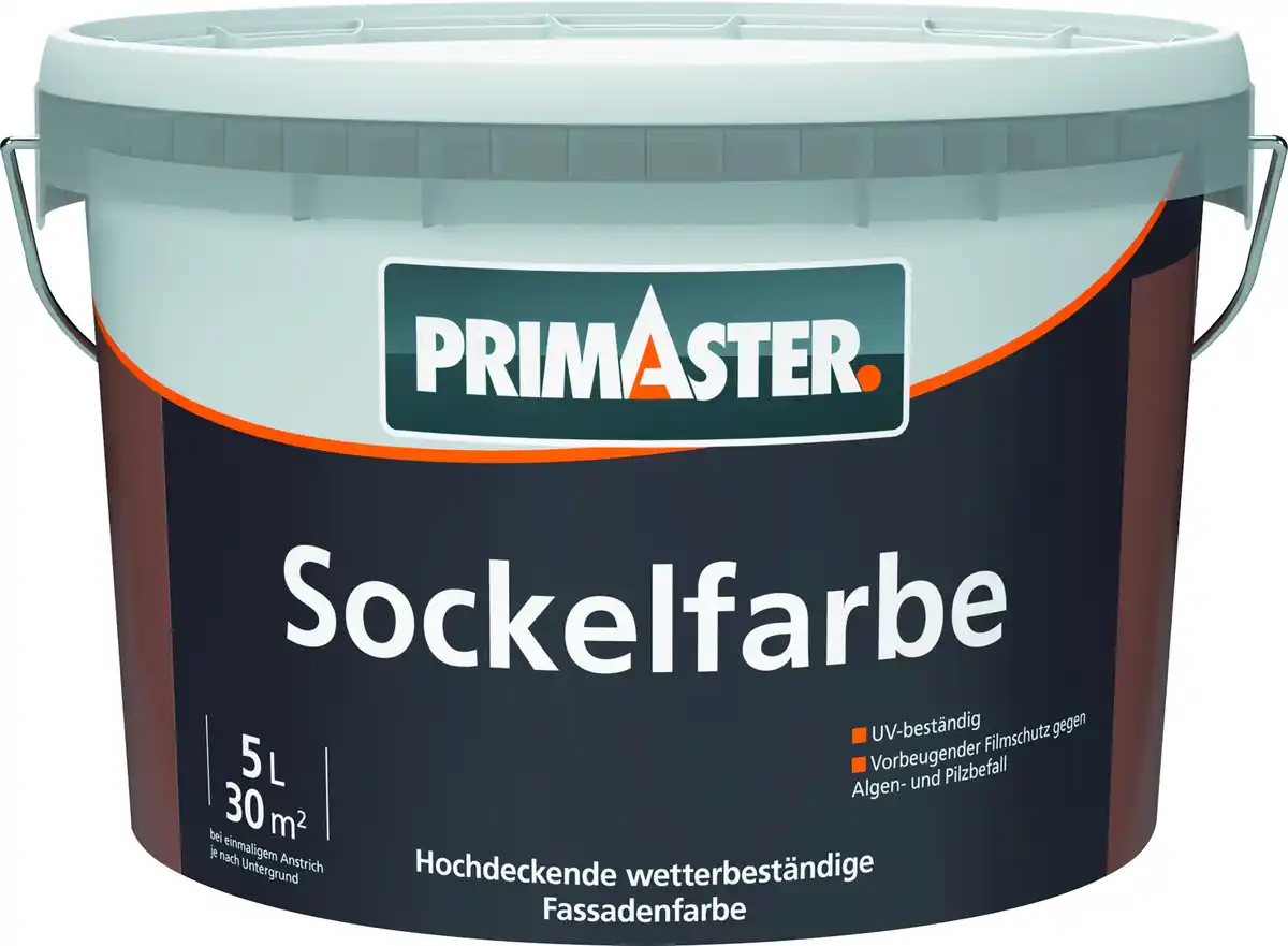 Bild 1 von Primaster Sockel- und Dachfarbe 5 L sandstein