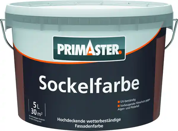 Bild 1 von Primaster Sockel- und Dachfarbe 5 L sandstein