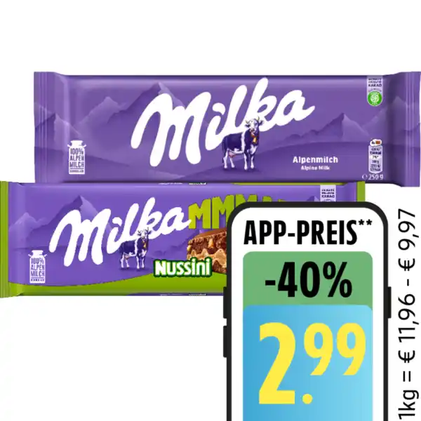 Bild 1 von Milka Schokolade