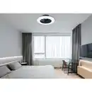 Bild 2 von GLOBO LIGHTING LED-Deckenventilator »Travo«, Ø50 cm, Kunststoff, schwarz
