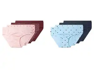 lupilu® Kinder Slips, 4 Stück, aus reiner Bio-Baumwolle