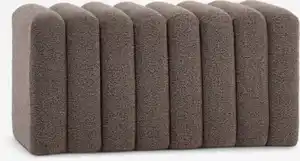 Sitzbank BISLEV dunkel sand Stoff
