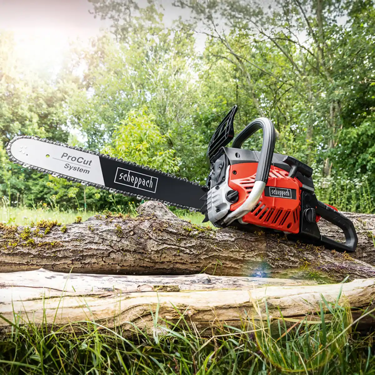 Bild 1 von Scheppach Benzin-Kettensäge