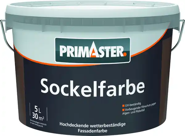 Bild 1 von Primaster Sockel- und Dachfarbe 5 L nussbraun