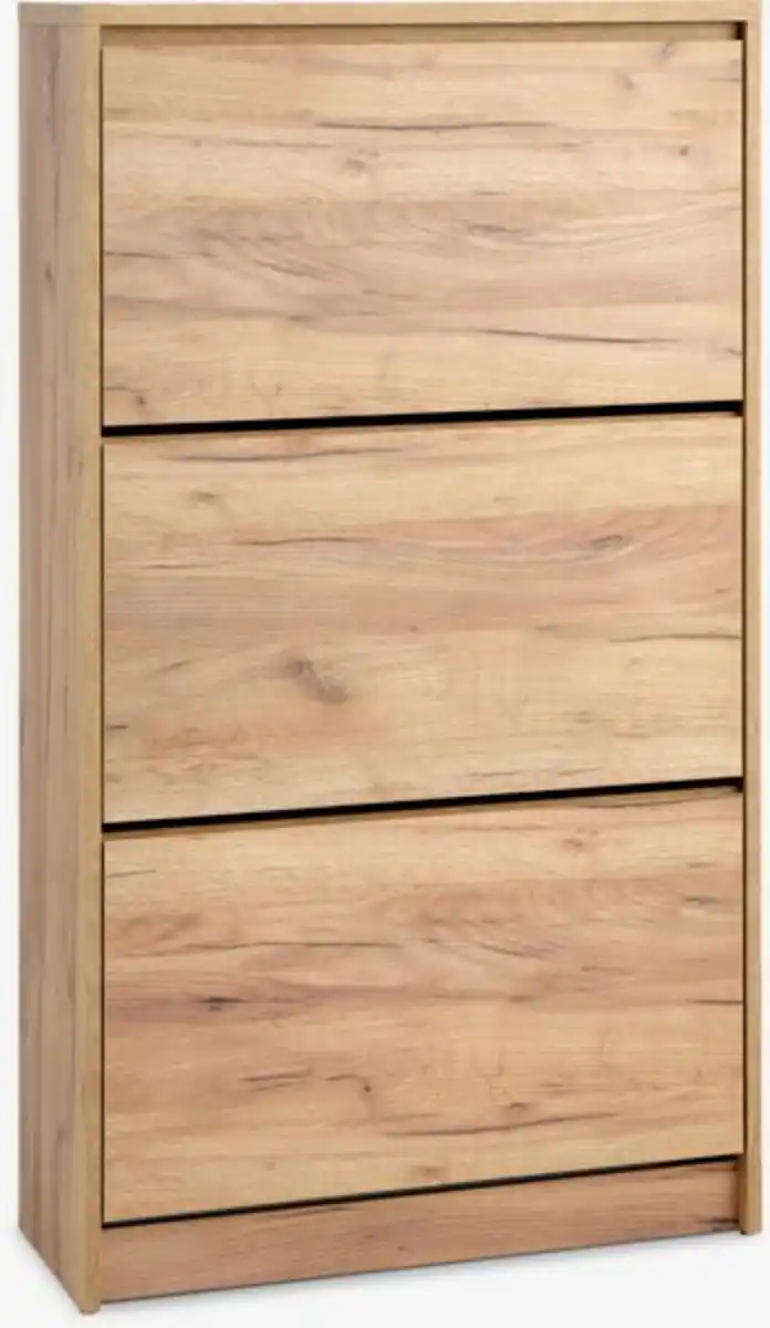 Bild 1 von Schuhschrank LIMFJORDEN 3 Fächer eiche