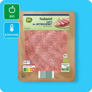 BIO Bio-Salami, Mit grünem Pfeffer