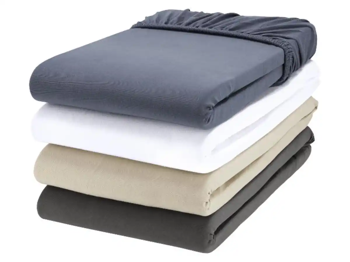 Bild 1 von LIVARNO home Spannbettlaken 90-100x200 cm