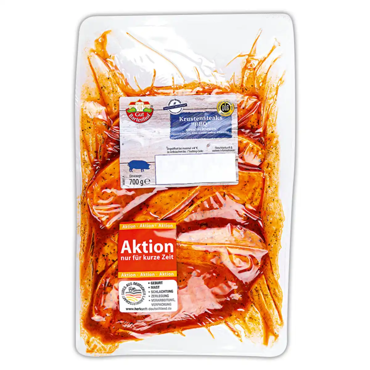 Bild 3 von Gut Bartenhof Krustensteaks vom Schwein