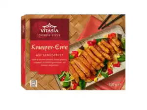 Vitasia Knusper-Ente auf Gemüsebett,  550 g