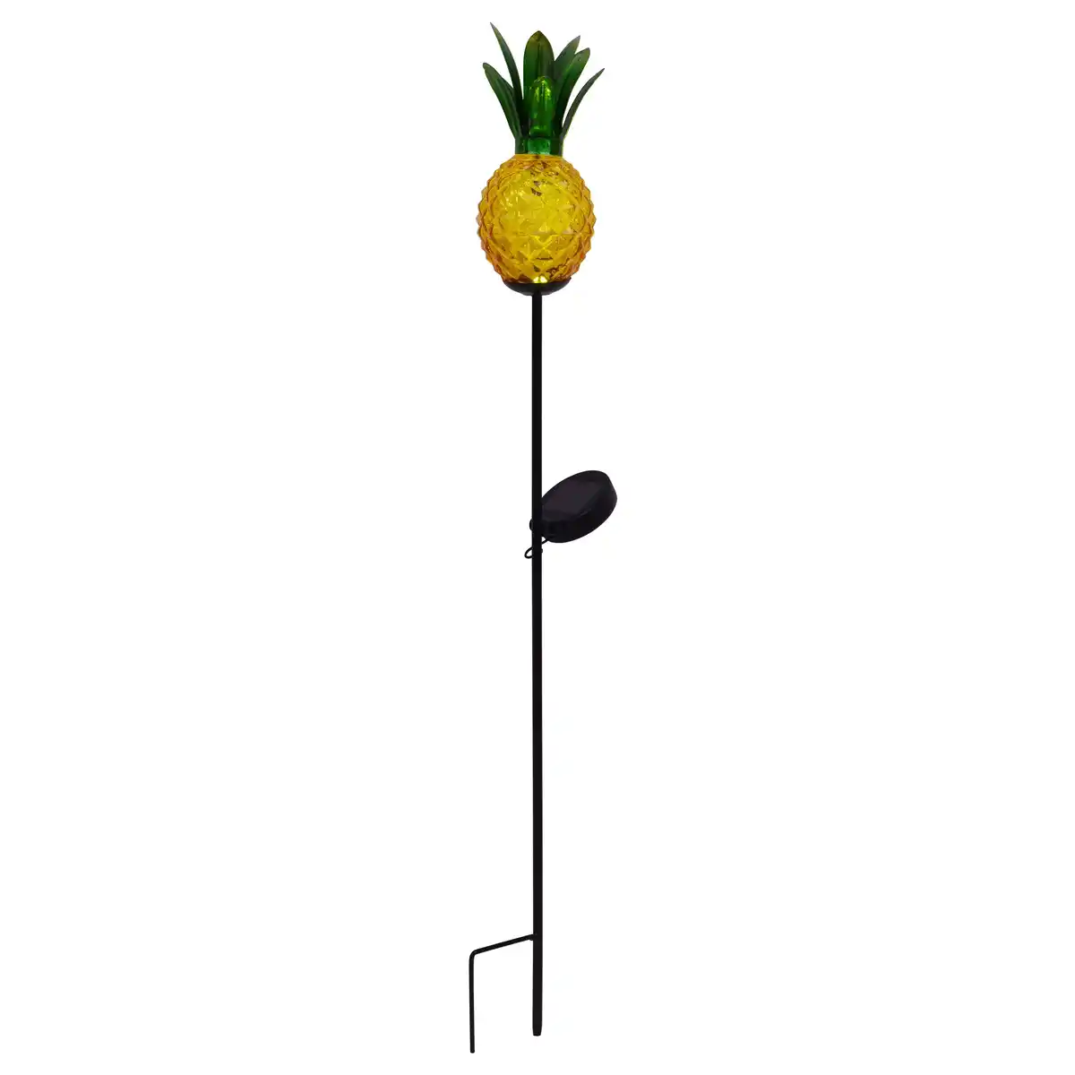 Bild 1 von Light & More LED Solar-Erdspieß Ananas gelb grün 81 cm warmweiß