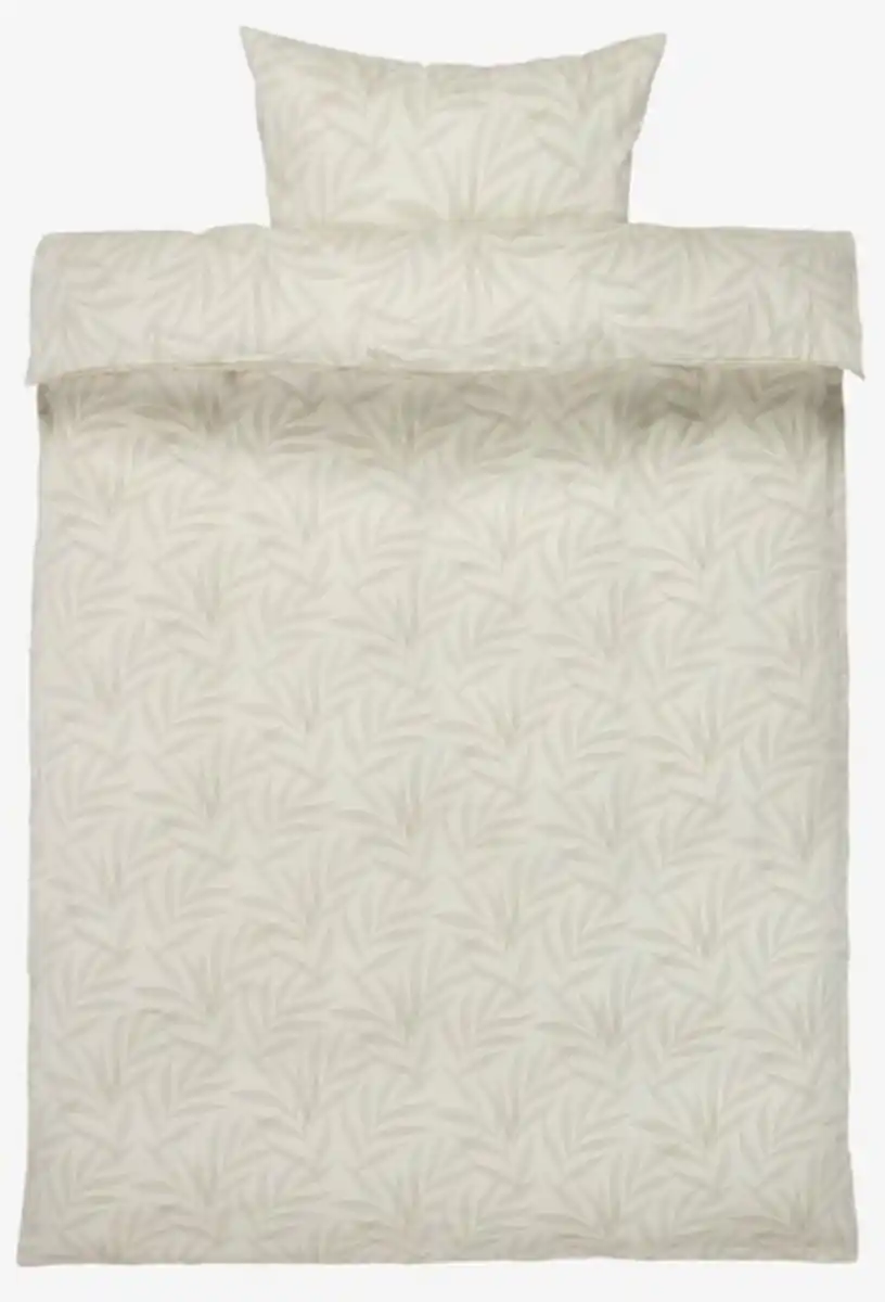 Bild 1 von Satin-Bettwäsche SABINE 135x200 creme