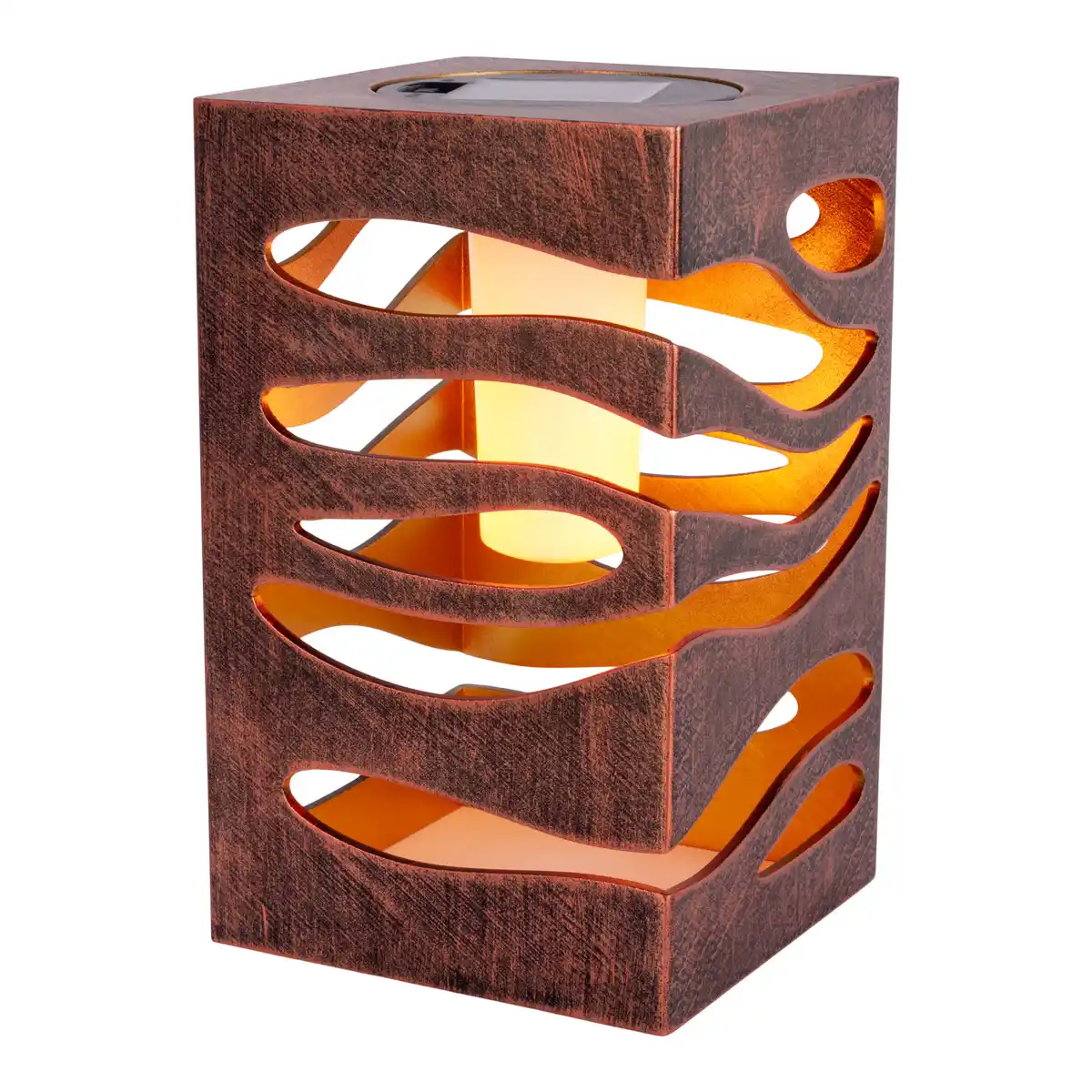 Bild 1 von Light & More LED Solarleuchte dunkelbraun