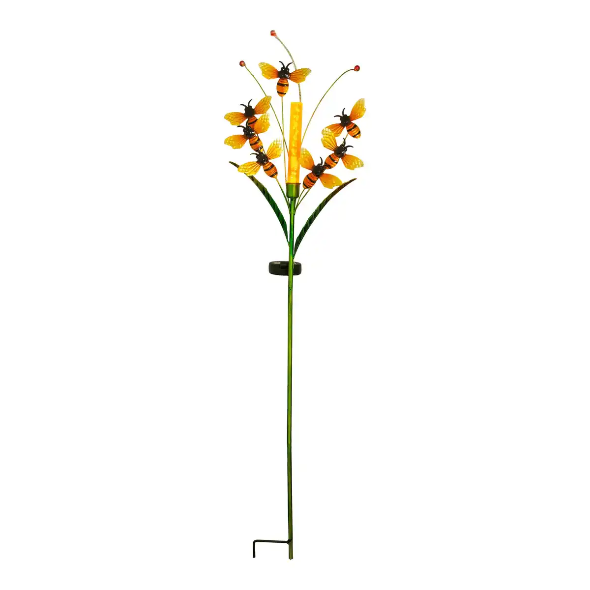 Bild 1 von Light & More LED Solar-Erdspieß mit Bienen und Blütenrispen