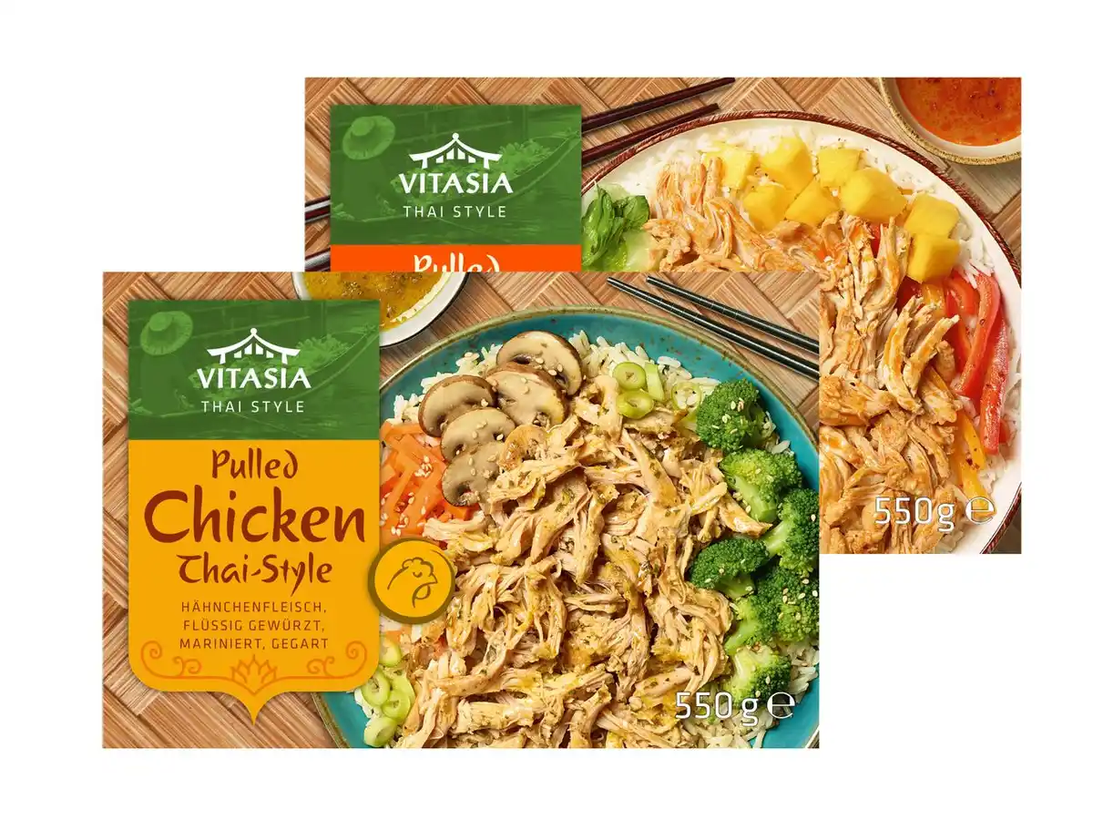 Bild 1 von Vitasia Pulled Chicken,  550 g