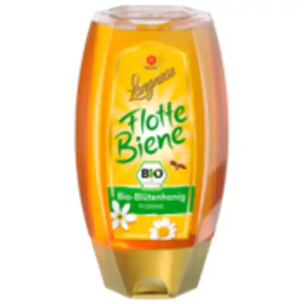Bild 1 von Langnese Flotte Biene Bio-Blütenhonig