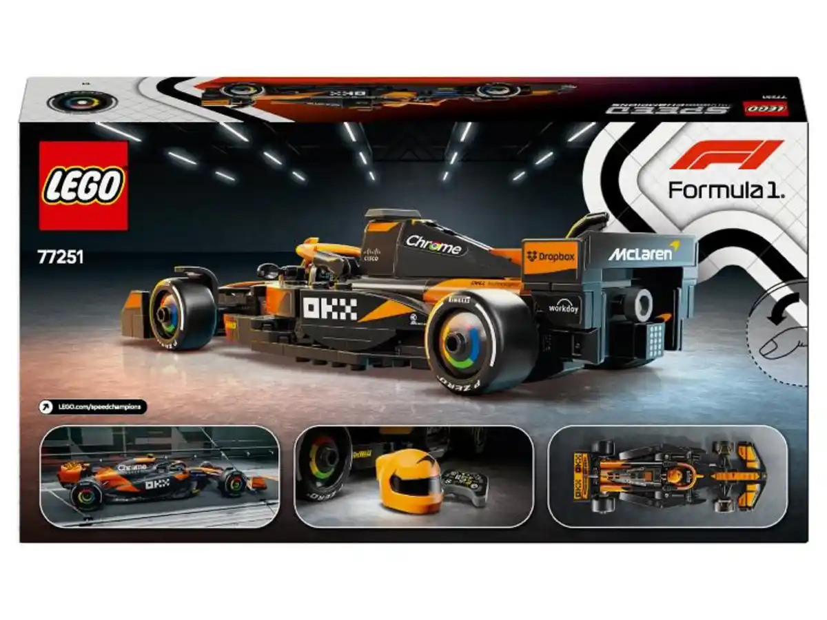 Bild 3 von LEGO® Speed Champions 77251 »McLaren F1® Team MCL38 Rennauto«