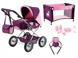 Bayer Design Kombi-Puppenwagen Grande Megaset