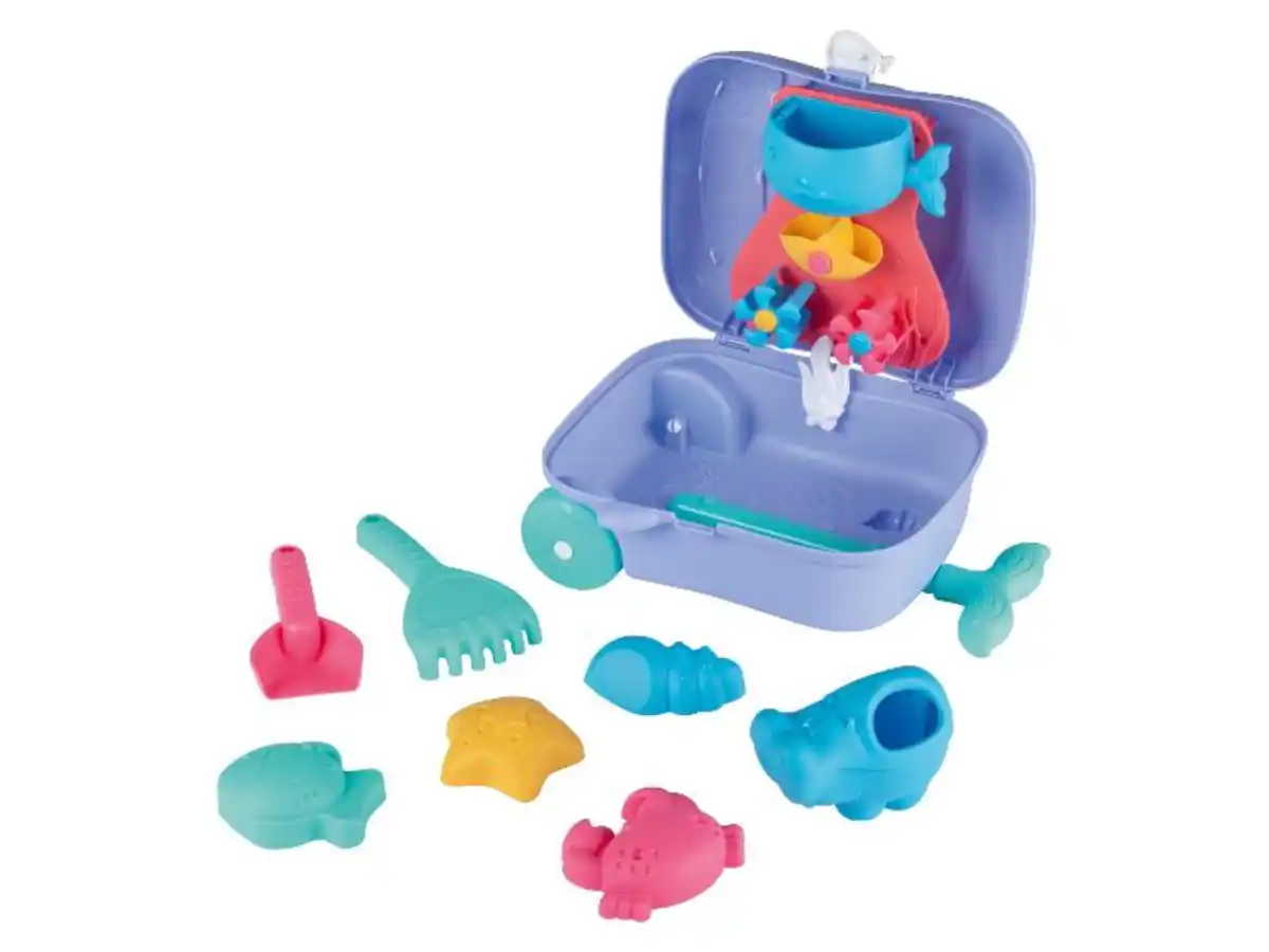 Bild 2 von Playtive Rollkoffer mit Strandspielzeug, 8-teilig