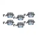 Bild 1 von Light & More LED Solar-Dachrinnenleuchte Mistra grau Ø 10 cm kaltweiß 6 Stück