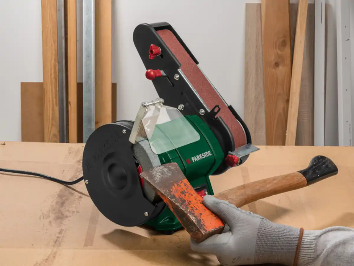 Bild 3 von PARKSIDE® Stand-Bandschleifer »PSBS 240 C2«, 240 Watt