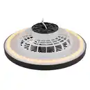Bild 4 von GLOBO LIGHTING LED-Deckenventilator »BLIZZAK«, Ø54 cm, Kunststoff, schwarz