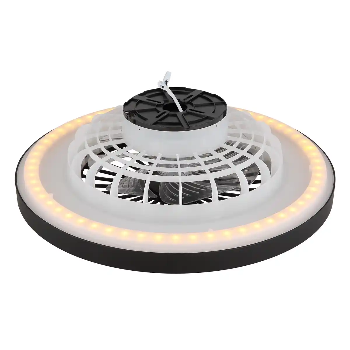 Bild 4 von GLOBO LIGHTING LED-Deckenventilator »BLIZZAK«, Ø54 cm, Kunststoff, schwarz