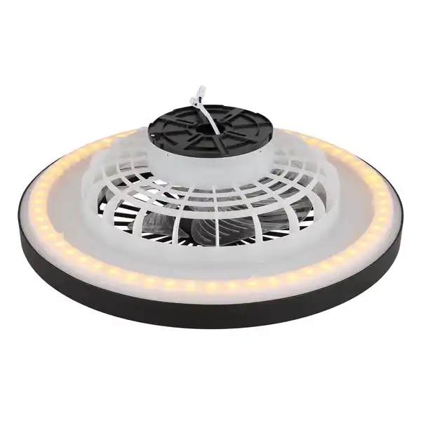 Bild 4 von GLOBO LIGHTING LED-Deckenventilator »BLIZZAK«, Ø54 cm, Kunststoff, schwarz