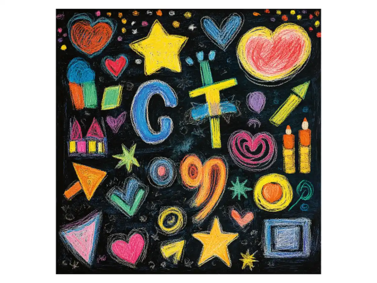 Bild 3 von crelando® Kinder Buntstifte, 10 Stück