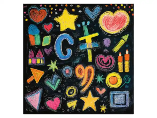 Bild 3 von crelando® Kinder Buntstifte, 10 Stück