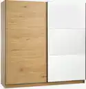 Bild 1 von Kleiderschrank RABERG 200x200 m/Spiegel eichefarben