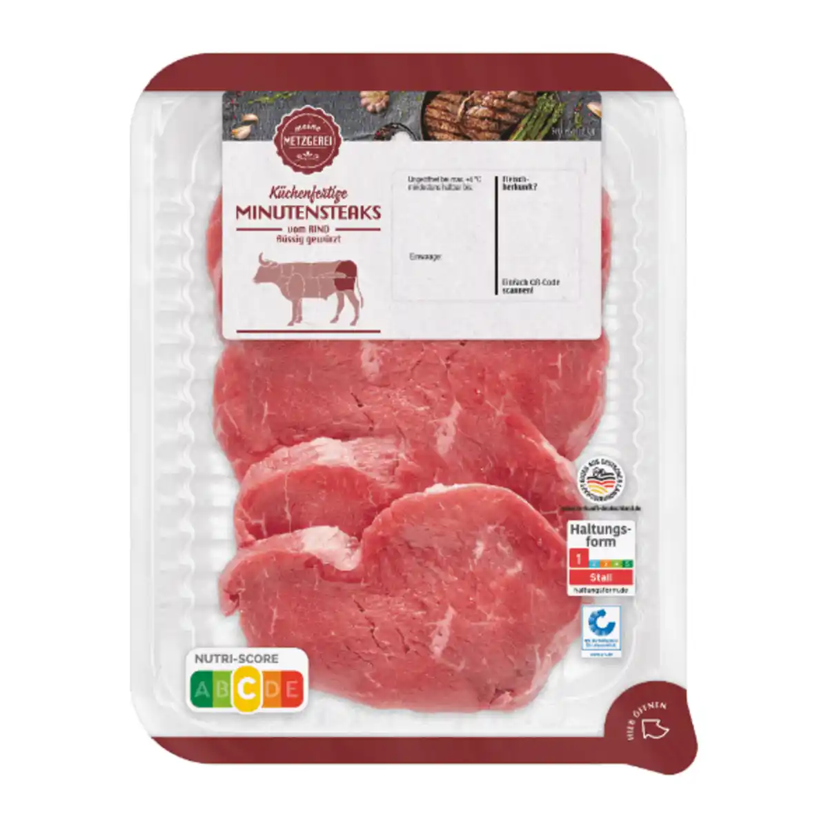 Bild 2 von MEINE METZGEREI Minutensteaks 320g