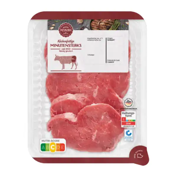 Bild 2 von MEINE METZGEREI Minutensteaks 320g