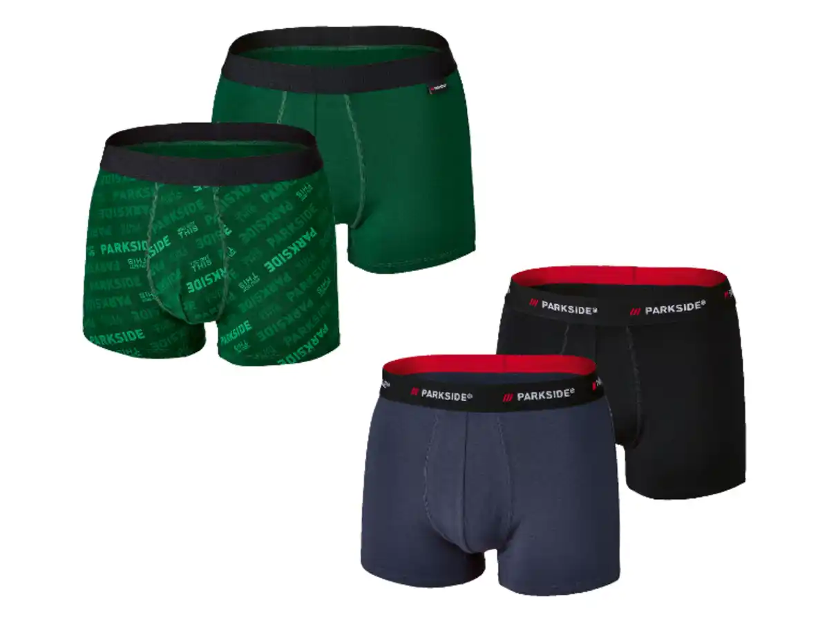 Bild 1 von PARKSIDE® Herren Boxer, 2 Stück, mit hohem Baumwollanteil