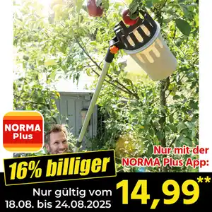 Powertec Garden Teleskop-Obstpflücker