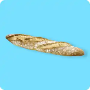 MEINE BACKWELT Rustikales Baguette, Natursauerteig