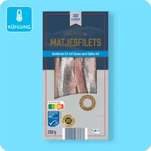 ALMARE Premium-Matjesfilets², Nordische Art