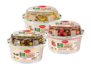 Milbona Bio Joghurt mit Knuspermüsli,  150 g