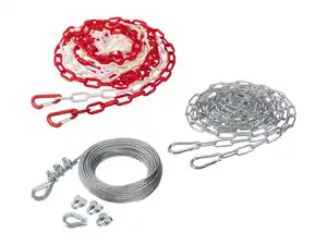 Parkside® Absperr-/Metallkette/Stahldrahtseil