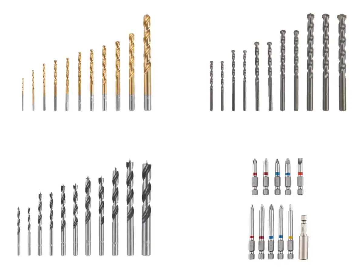 Bild 1 von PARKSIDE® Bohrer-Sets 11-tlg. / Bit-Set 11-tlg. »PBS 11 B2«,