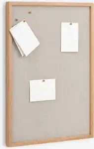 Pinnwand MOSEBY 50x70 m/5 Pinn-Nadeln beige/eiche