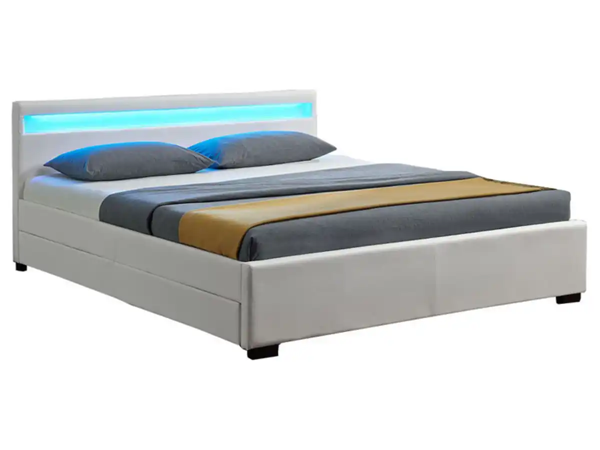 Bild 2 von Juskys Polsterbett »Lyon« mit LED-Beleuchtung