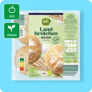 BIO Bio-Landbrötchen, Weizen