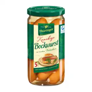 THÜRINGER Knackige Bockwürste 650ml