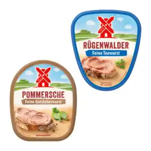RÜGENWALDER Pommersche Tee- / Leberwurst 125g