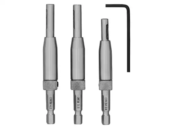 Bild 2 von PARKSIDE® Scharnierlochbohrer / Lochsägen-Set / HSS-Schraubenausdreher / Winkel-Bithalter mit Bit-Set / Flexible Welle