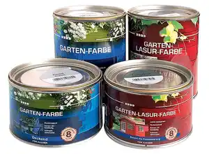 Sonderposten Farben für den Garten 750 ml