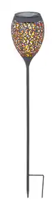 TrendLine LED Solarfackel Ornament 75,5 cm anthrazit