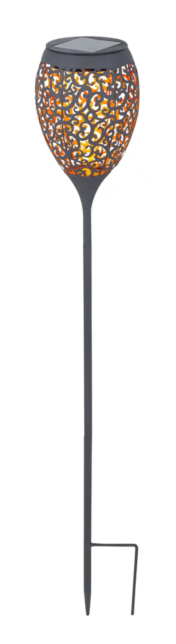 Bild 1 von TrendLine LED Solarfackel Ornament 75,5 cm anthrazit