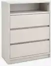 Bild 1 von Kommode BILLUND 3 Schubladen Travertin/beige